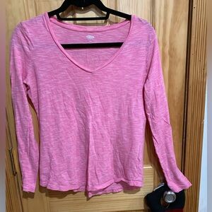 🖤5 for $20- Old Navy Woman’s S/p pink long sleeve shirt T-shirt